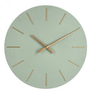 Orologio da Muro Ø 60x5 cm Timeline in Legno Salvia