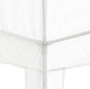 Gazebo Eco 3x3 m in Acciaio Bianco