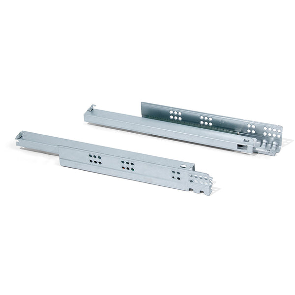 acquista Guide a Scomparsa Slippe per Cassetti ad Estrazione Totale P340 Zincato Bianco Emuca