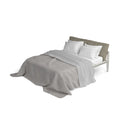 Lenzuolo Sopra in Tinta Unita Grigio Chiaro