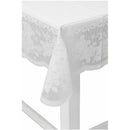 Tovaglia Rettangolare in PVC 135x180cm Villa dEste Bianca