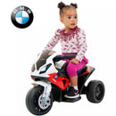 Moto Motocicletta Elettrica per Bambini 6V con Licenza BMW S1000RR Blu