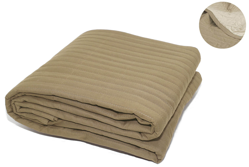 Trapuntino Doubleface 100gr Tortora\/Panna Varie Misure