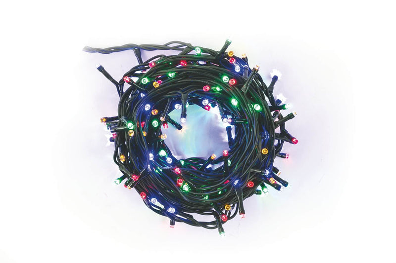 Luci di Natale 180 LED 7,16m Multicolor da Esterno-Interno Soriani