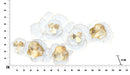 Pannello Bianco 148,5x11x78 cm in Ferro Multicolor