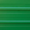 Fioriera da Giardino Senza Fondo con 2 Aree di Coltivazione 125x47x40 cm in Acciaio Verde