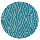 Set 6 Sottopiatti Tondi Ø33x2 cm  in Polipropilene VdE Tivoli 1996 Bali Leaf