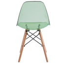 Set 4 Sedie 45,5x53,5x81,2 cm in Polipropilene Betty  Verde