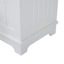 Mobile per Ingresso con Panca Contenitore e Appendiabiti in Legno Bianco 