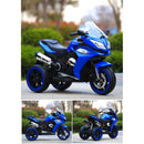 Moto Motocicletta Elettrica per Bambini 6V Kidfun Blu