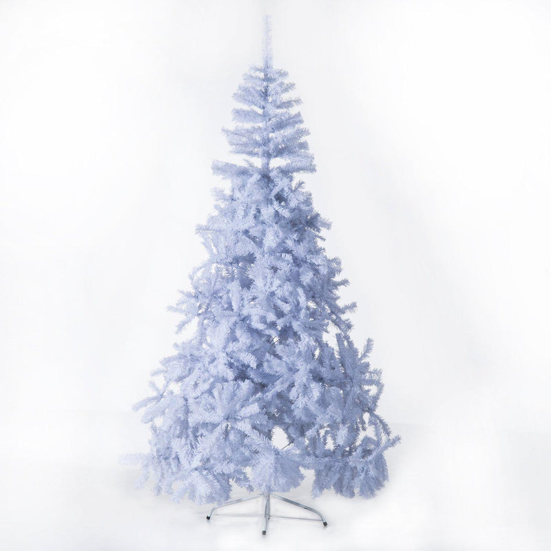 Albero di Natale Artificiale 210 cm 1230 Rami Bianco 