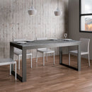 Tavolo Allungabile 160-264x90x80 cm Tecno Evolution Cemento