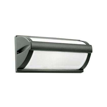 acquista Lampada Applique Plafoniera Aperta Colore Grigio per Esterno Linea Umbe Sovil