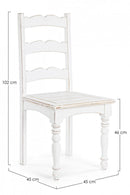 Sedia Colette in Legno