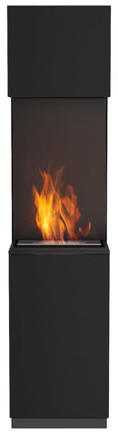 Camino a Bioetanolo da Pavimento 40,8x170 cm Flig Nashville Nero