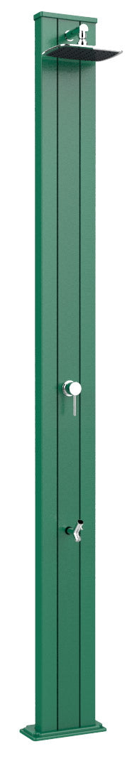 Doccia Solare da Esterno Giardino 30L Miscelatore e Lavapiedi Arkema Spring S Verde prezzo