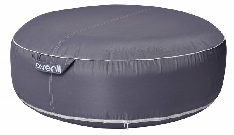 Pouf da Esterno Gonfiabile 98x38cm Jilong Lounge Avenli i Grigio