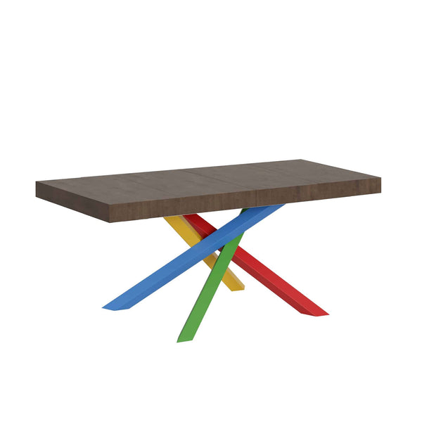 sconto Tavolo Allungabile 120/224x90x77 cm Volantis Premium Noce