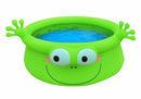 Piscina Fuori Terra Gonfiabile Autoportante per Bambini 175x62cm Jilong Rana Verde