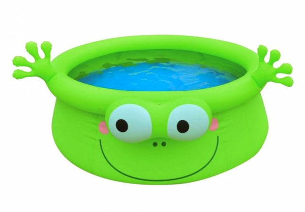 acquista Piscina Fuori Terra Gonfiabile Autoportante per Bambini 175x62cm Jilong Rana Verde