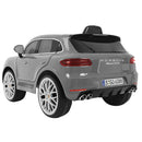 Macchina Elettrica Suv per Bambini 12V con Licenza Porsche Macan Silver