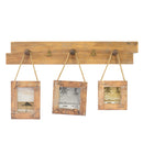 Portafoto in Legno con Prtamemo e Appendino 73x42x6cm