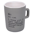 Tazza "te" Ø8x10 cm in Ceramica VdE Tivoli 1996 