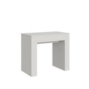 Consolle Allungabile 90-307x49x78 cm in Nobilitato Bianco