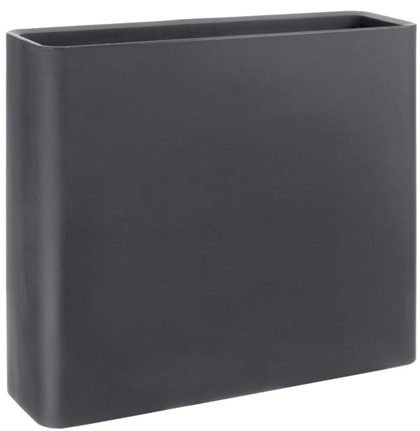 acquista Vaso 90x27x77 cm in Polietilene Divio 80 Antracite Indoor