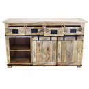 Mobile xerxes 150x45x90 h cm in Legno Marrone