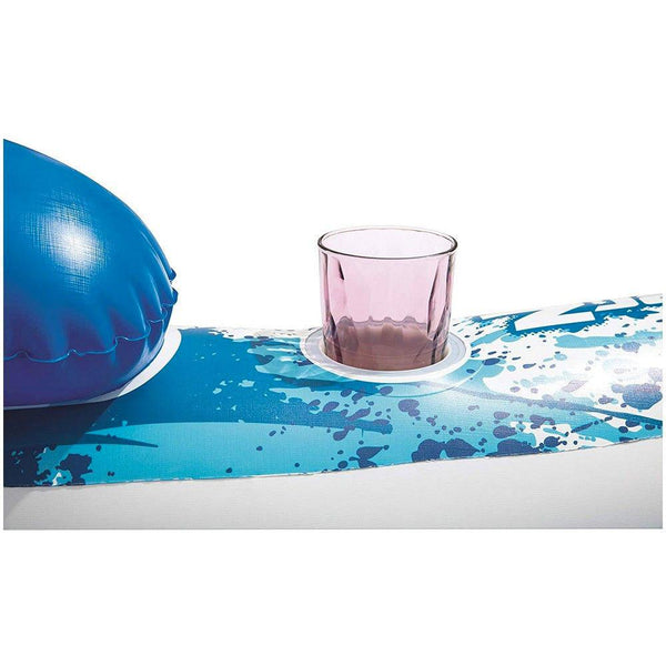 Isola Materassino Gallegiante Gonfiabile 191x178 cm con Schienale Bestway online