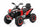 Quad Elettrico per Bambini ATV Safari Gold 24V Telecomando Rosso