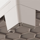 Armadio 8 Ripiani 80x44x182 cm Keter Gulliver Multispace XL Sabbia e Beige