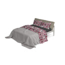 Set Lenzuola con Stampa Sopra Sotto e Federe Crazy Varie Misure