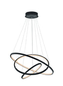 Lampada a Sospensione da Interno a LED in Metallo Antracite