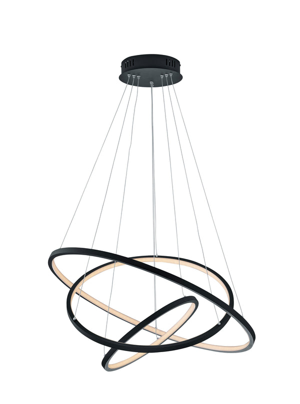 prezzo Lampada a Sospensione da Interno a LED in Metallo Antracite