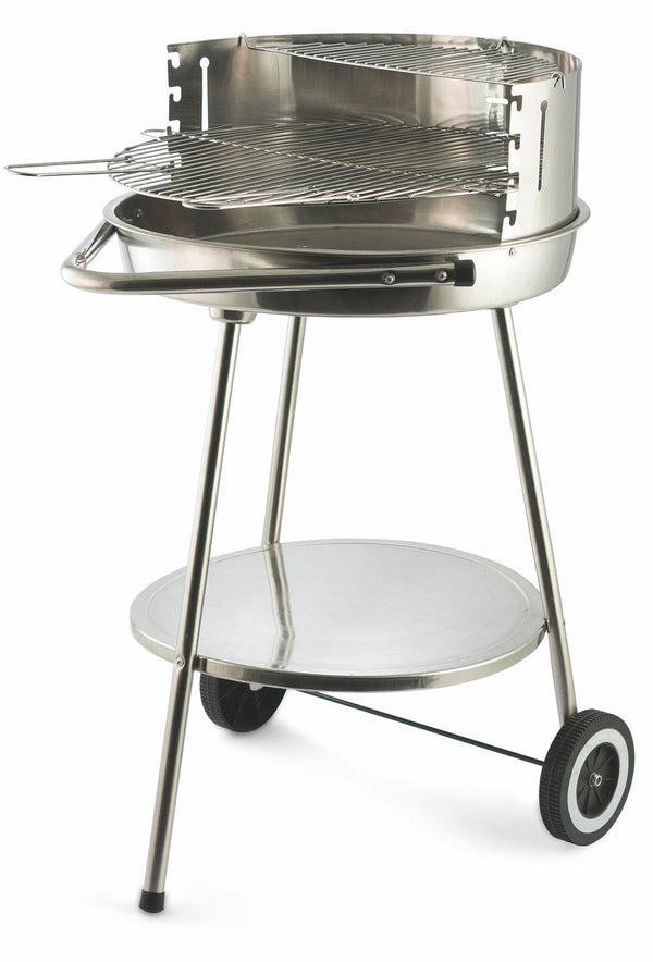 sconto Barbecue a Carbone con Griglia Ø47,6cm in Acciaio Soriani Sun-Day
