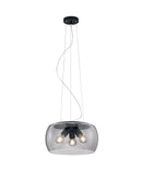 Lampada a Sospensione da Interno a LED in Metallo Antracite