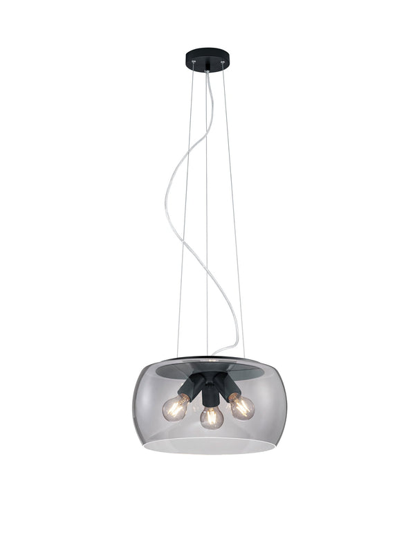 online Lampada a Sospensione da Interno a LED in Metallo Antracite