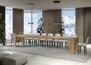 Tavolo Allungabile 130/390x90x77 cm Roxell Premium Quercia Natura  