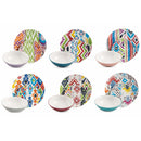 Servizio Piatti 18 Pezzi in Porcellana e Gres Villa d'Este Cartagena