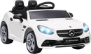 Macchina Elettrica per Bambini Licenza Ufficiale Mercedes SLC 300 "Final Edition" 10,8V 3,1Ah Bianco        