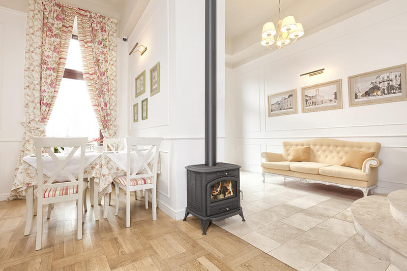 Stufa a Legna 7/11KW in Ghisa Flig Oklahoma 130 Nera