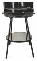 Barbecue a Carbone Carbonella Tondo Ø50 cm con Ruote Soriani Sun-day Nero