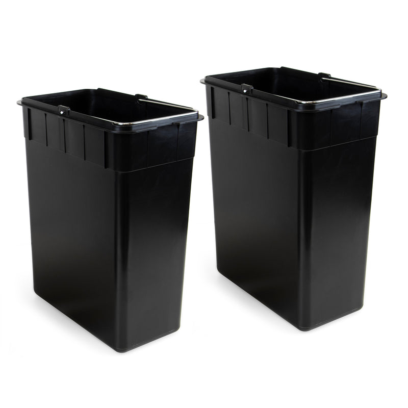 Contenitore Recycle Inox con Scomparti Impostato 2 x 15 Acciaio Inossidabile Emuca