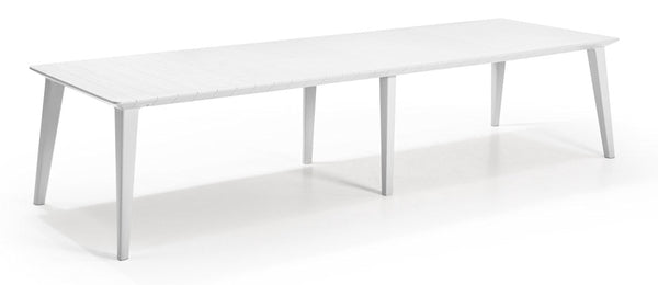 Tavolo da Giardino 313x98x74 cm in Resina Keter Lima 320 Bianco sconto