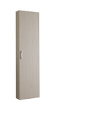 Mobile da Bagno a Colonna 1 Anta in Melaminico 40x32x160cm TFT Giava Pino Bianco