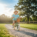 Balance Bike Bicicletta Senza Pedali 10" per Bambini Vintage Verde