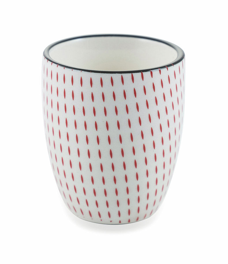 Set 6 Tazzine Senza Manico Ø5x6,5 cm in Gres Villa d'Este Home Tivoli Confusion