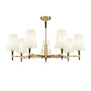 Lampadario House in Metallo Zaragoza Ottone